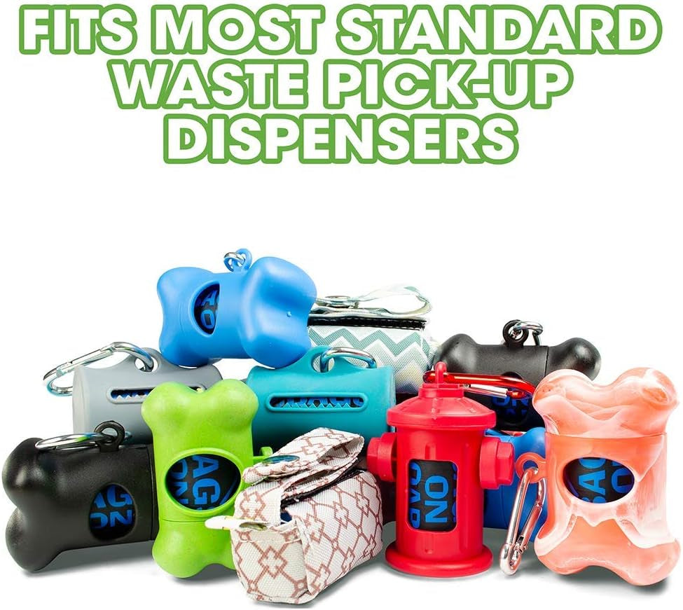 Premium Dog Waste Bags | Durable, Leak-Proof Design | 140 Neutral-Colored Bags