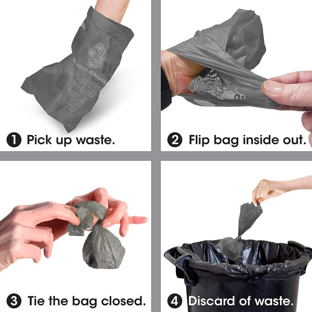 Premium Dog Waste Bags | Durable, Leak-Proof Design | 140 Neutral-Colored Bags