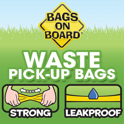 Premium Dog Waste Bags | Durable, Leak-Proof Design | 140 Neutral-Colored Bags